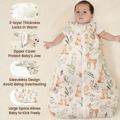 PHF soft cotton outer and inner fabric feel highlights gentle touch for sensitive skin.