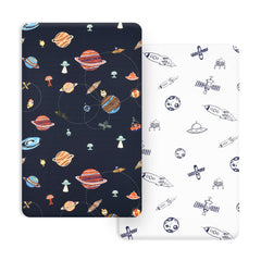 PHF soft mini crib sheet close-up showing silky microfiber texture for baby comfort.