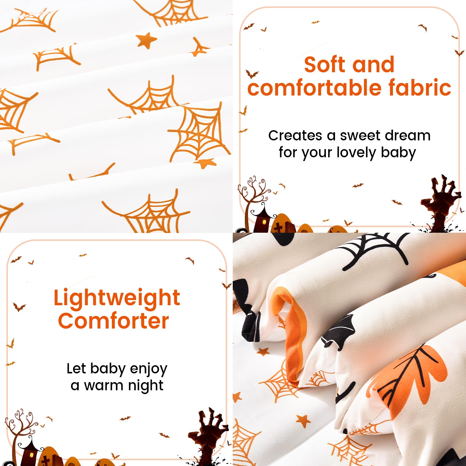 PHF flat top sheet provides soft warmth and breathable comfort.