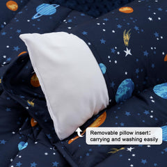 PHF Toddler Nap Mat rollup design facilitates simple transport to daycare.