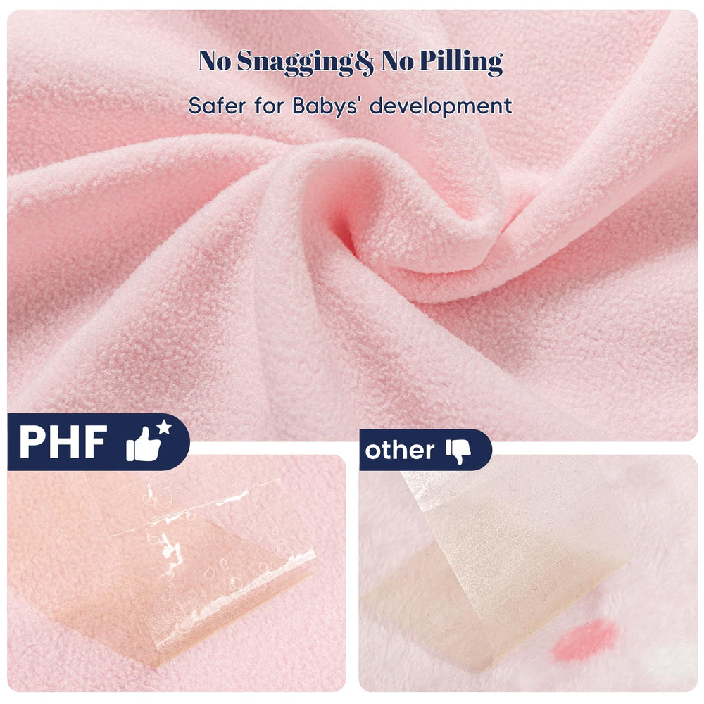PHF floral-pattern sleep sack two-pack offers stylish practicality for babies.