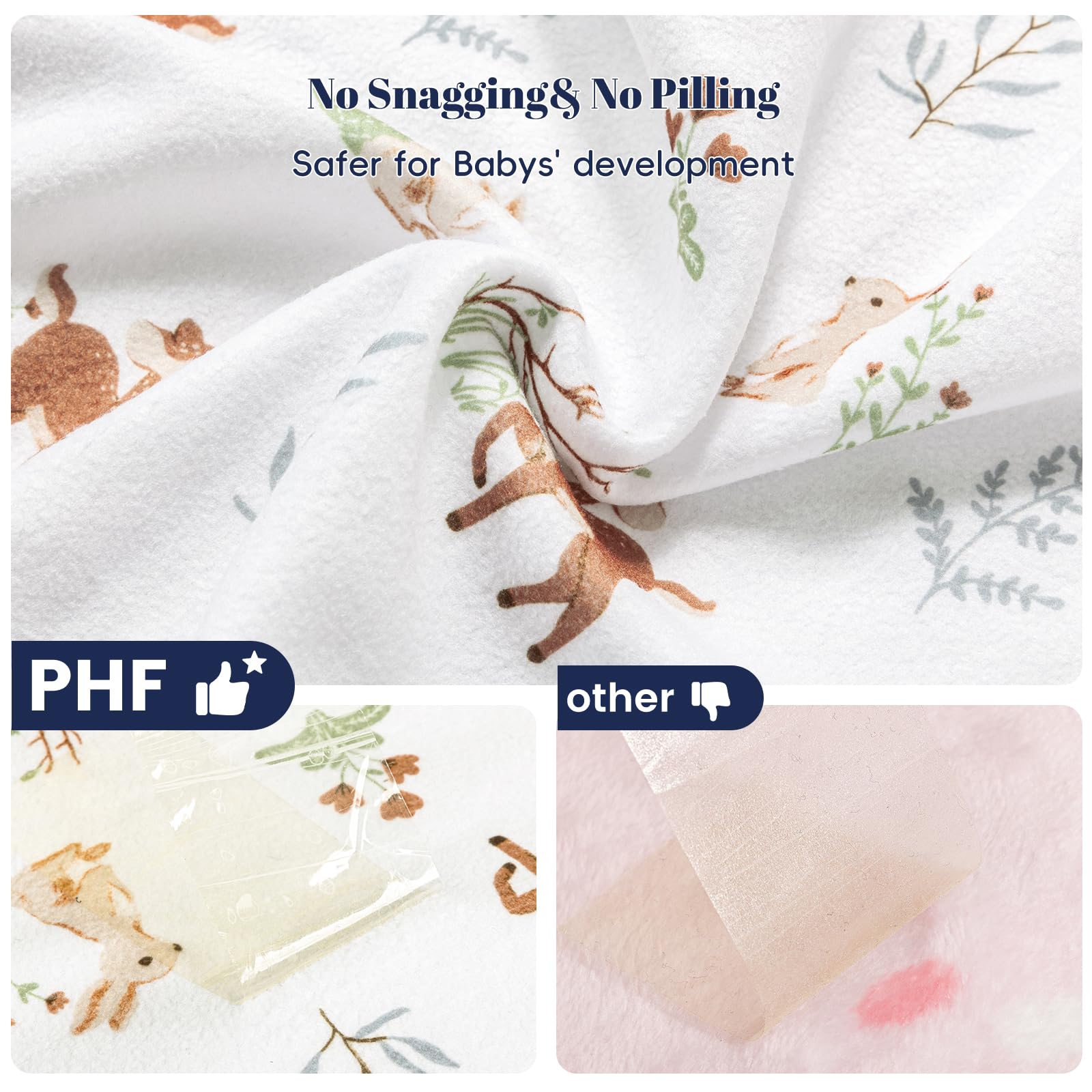 PHF sleep sack on baby 12-18 months demonstrates warmth and comfort.