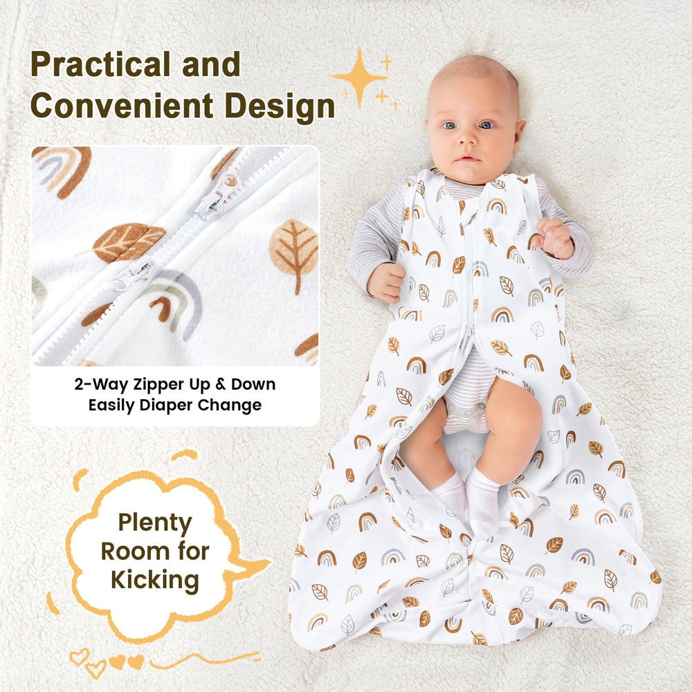 PHF woodland sleep sack breathable fleece suitable for all seasons