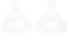 Philips Avent anti-colic nipple with two holes for controlled milk flow.