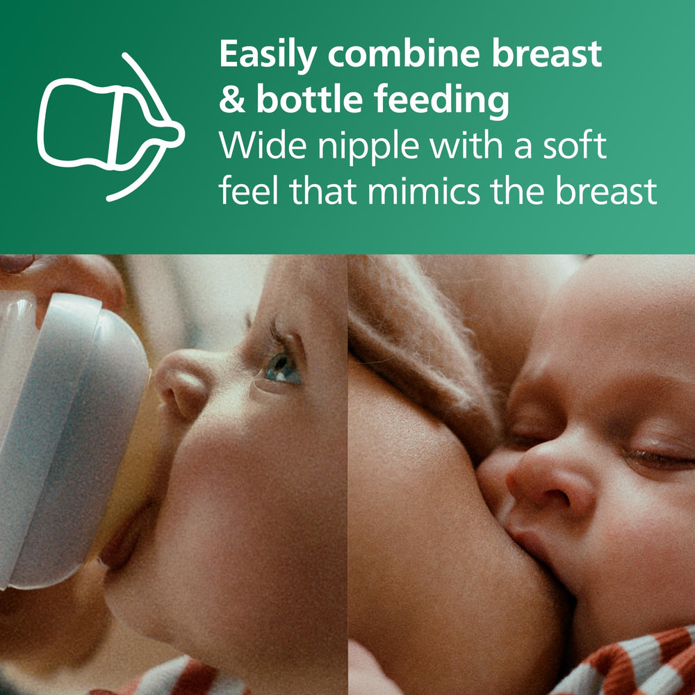 Philips Avent borosilicate glass is BPA-free and heat-resistant for fridge warming.