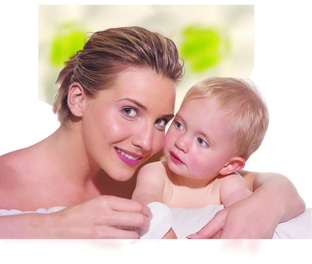 Philips AVENT small nipple protector in use during feeding for comfort