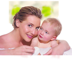 Philips AVENT small nipple protector in use during feeding for comfort