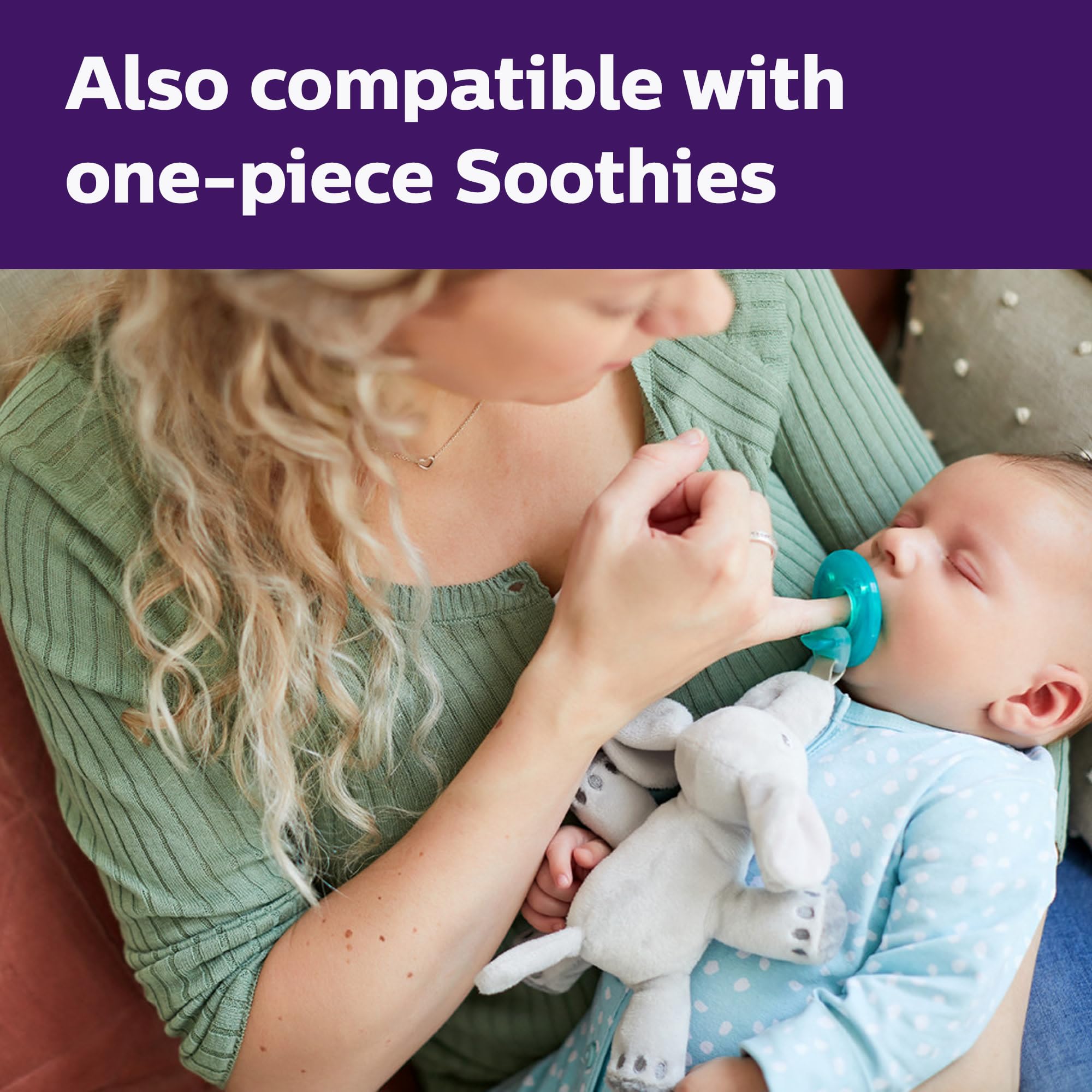Philips Avent BPA-free pacifier for safe everyday use