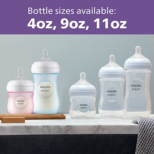 Philips Avent compatible with Natural Response nipples and caps for flexibility