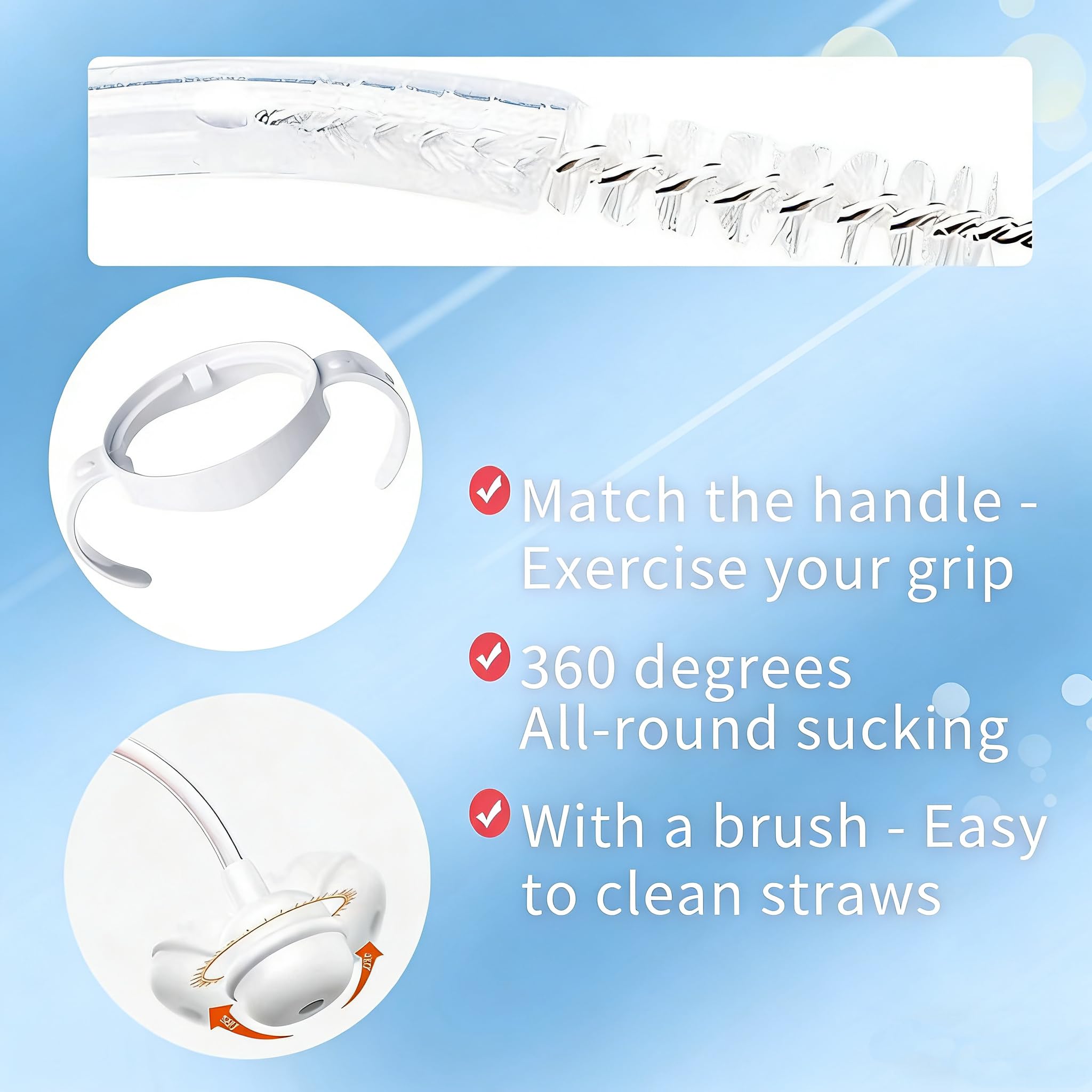 Philips Avent ergonomic transition kit encourages independent drinking and self-feeding.