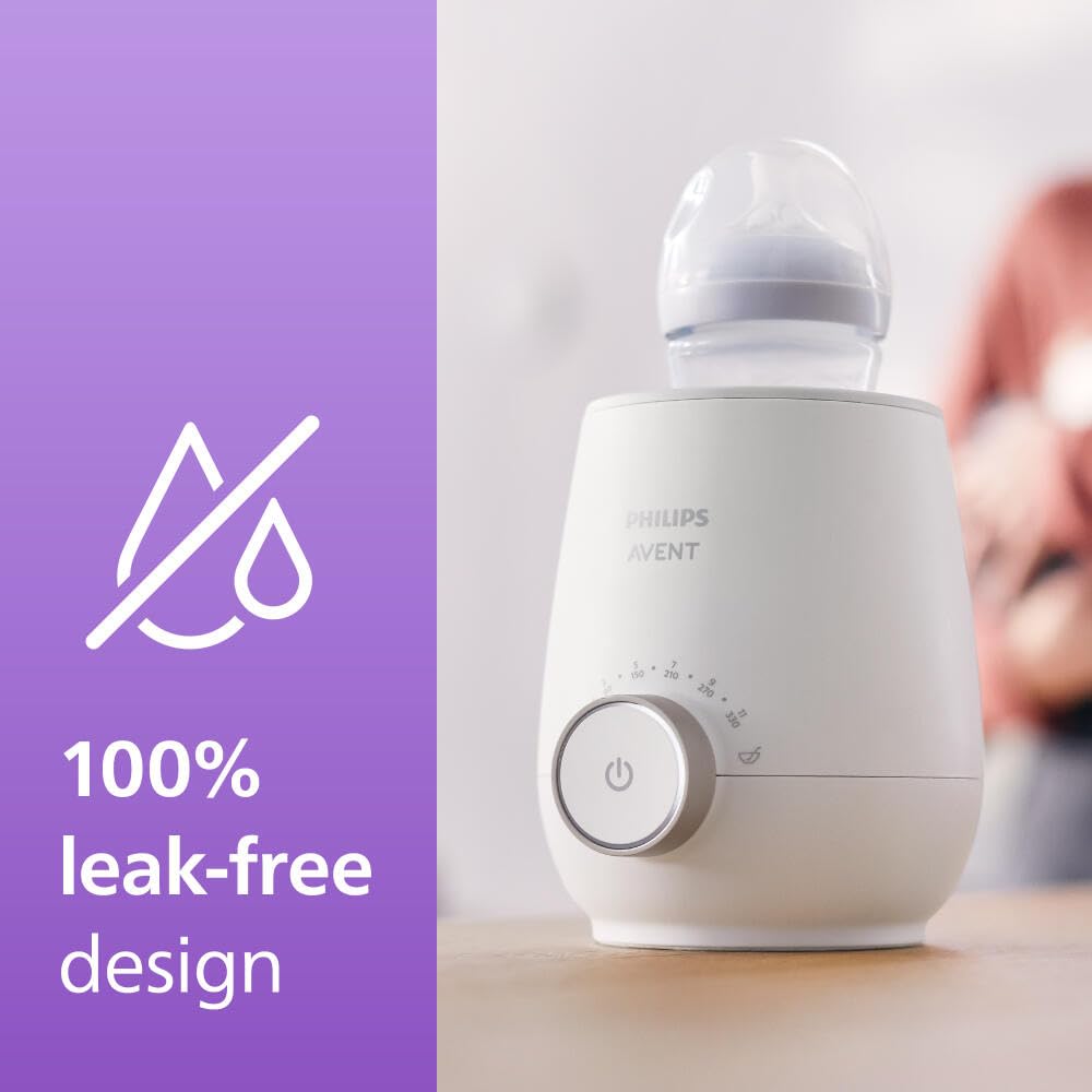 Philips Avent premium warmer in compact form suitable for home or travel