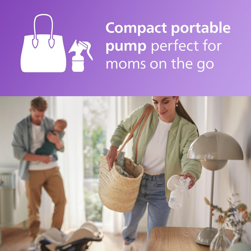 Philips Avent pump head with cushion demonstrates comfortable suction and gentle stimulation.