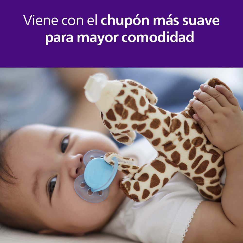 Philips Avent Snuggle pacifier holder helps locate pacifier quickly