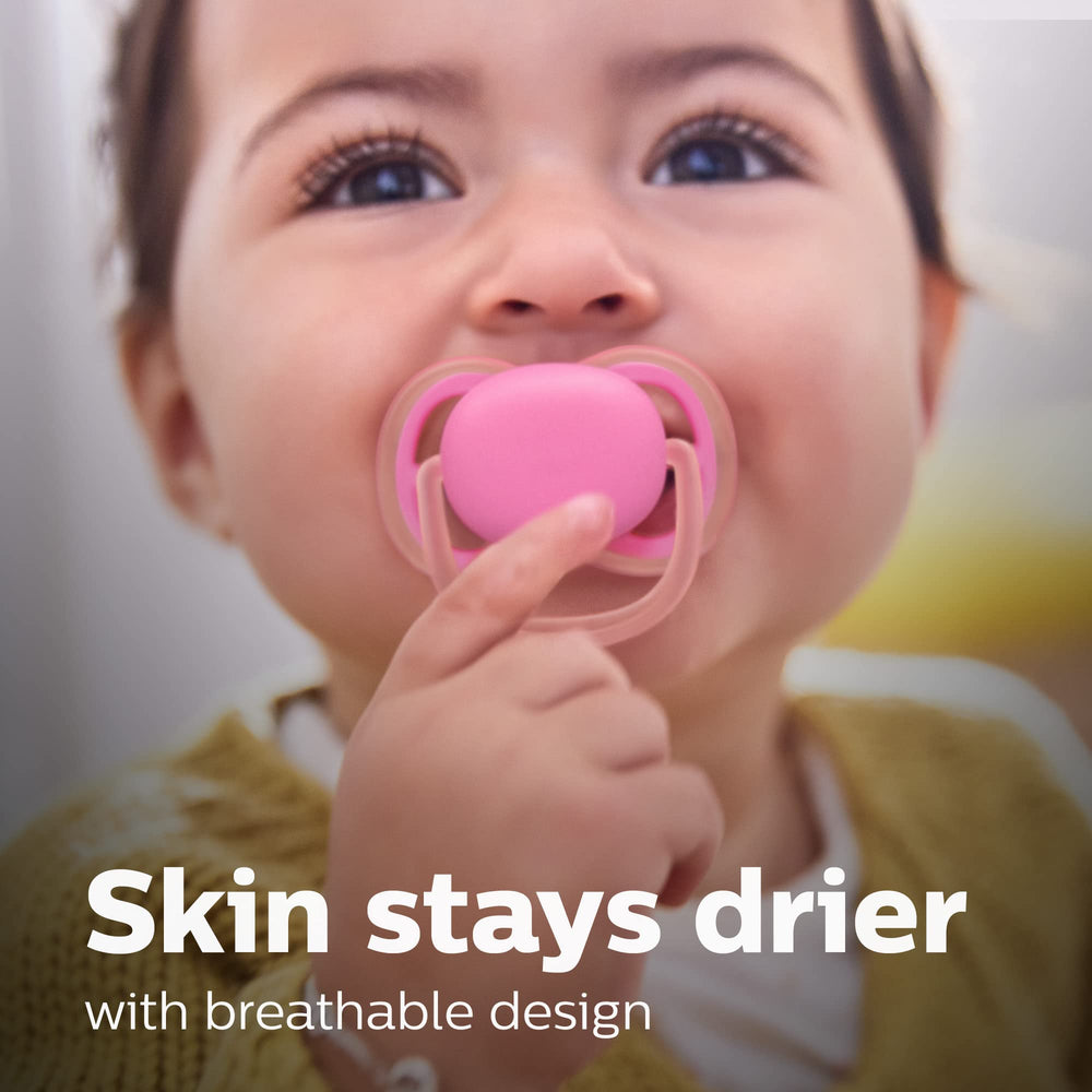 Four-pack with sterilizer/carrying cases included for Philips Avent Ultra Air pacifier