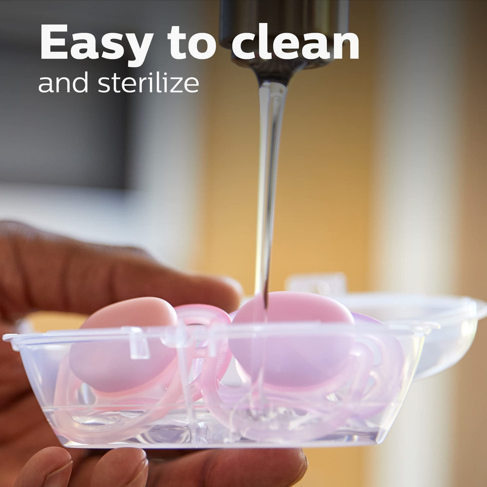 Bear/paw design of Philips Avent Ultra Air pacifier adds friendly toddler appeal