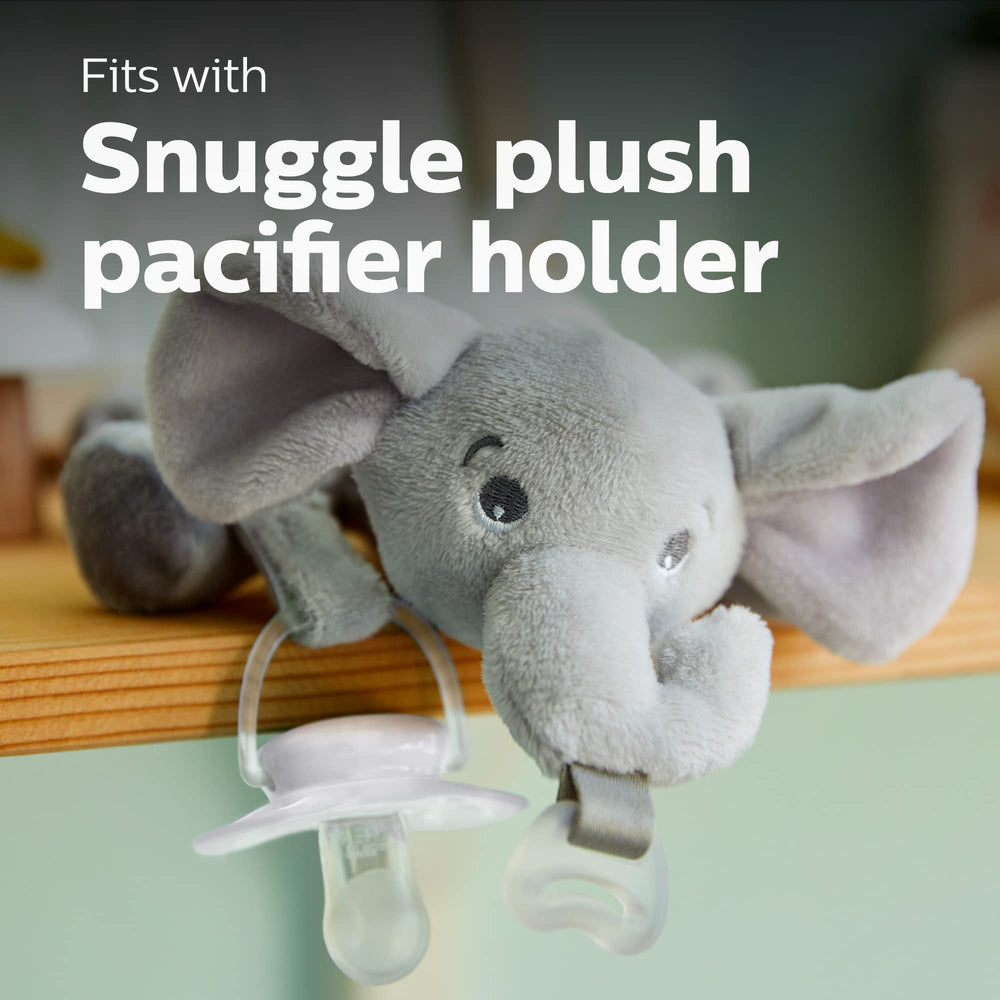 Microwave sterilizer case shown with Philips Avent Ultra Air pacifier four-pack