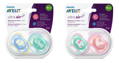 Philips Avent Ultra Air Pacifier extra-firm teat supports growing teeth and gums comfort