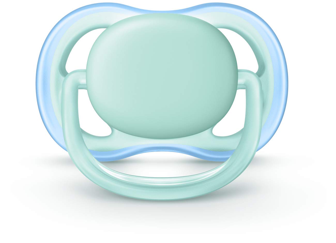 Philips Avent Ultra Air pacifier soft silicone nipple for comfortable soothing sessions.