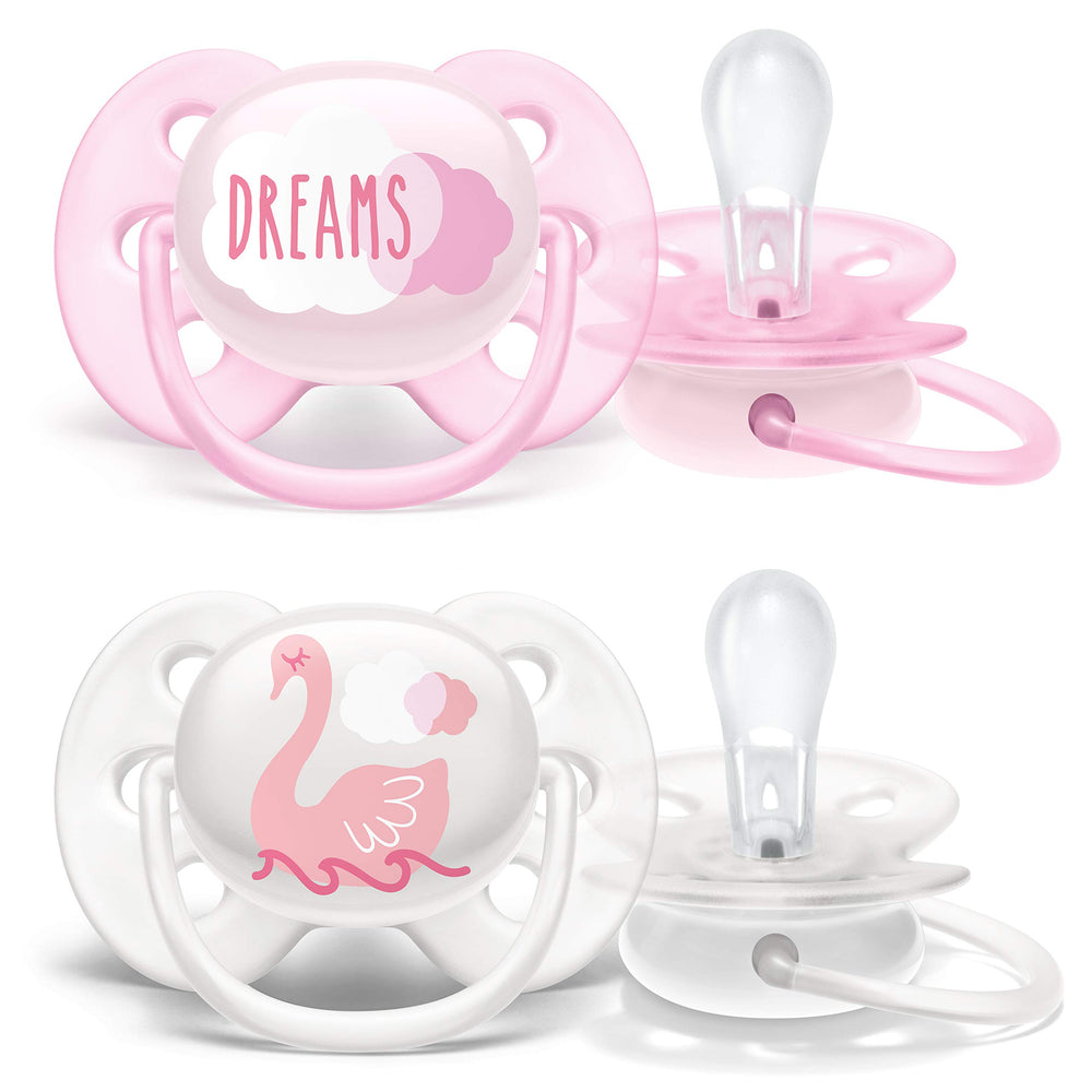Philips Avent Ultra Soft Pacifier 4-pack box view