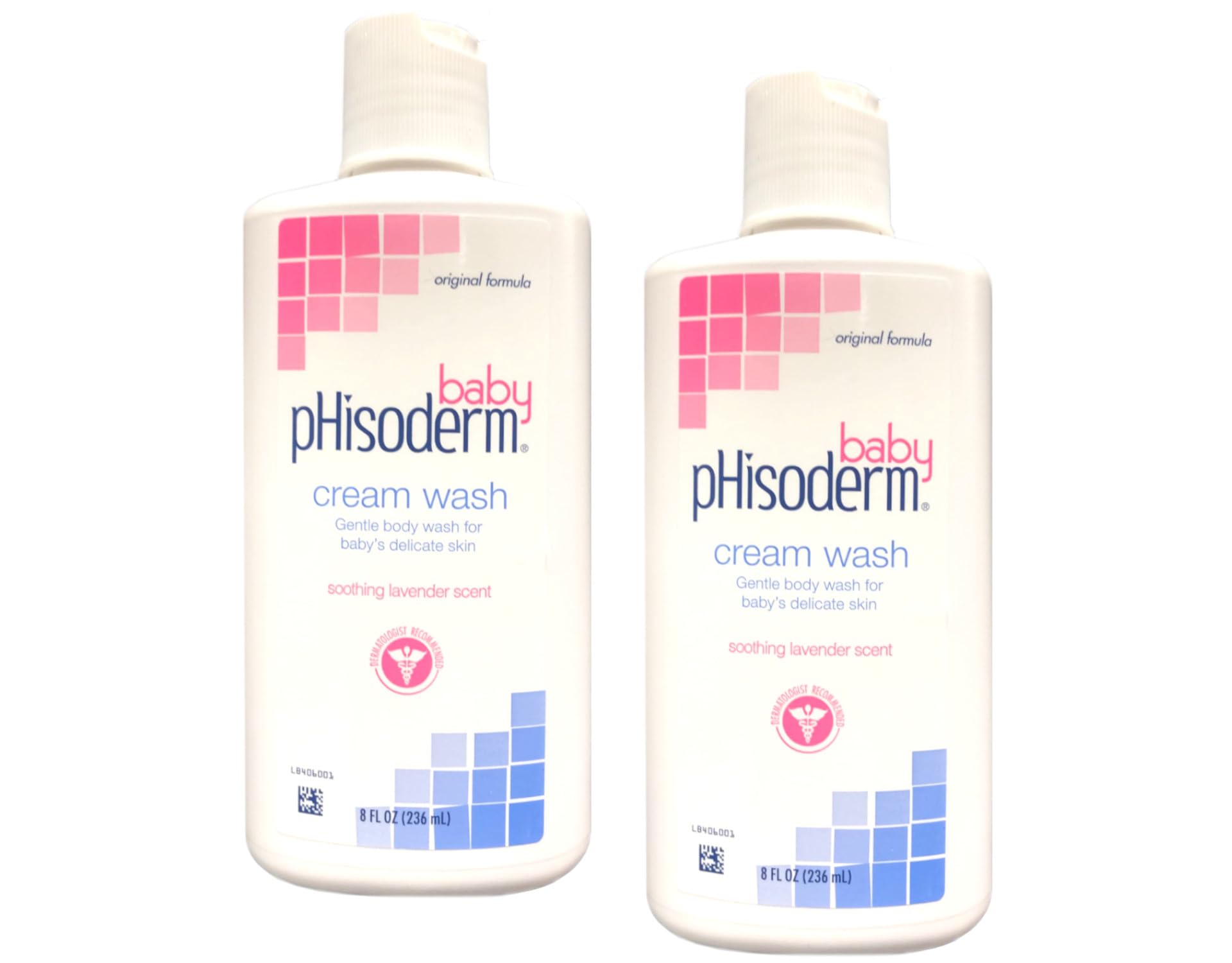 Phisoderm Baby Cream Wash pack of two highlighting family bath routine