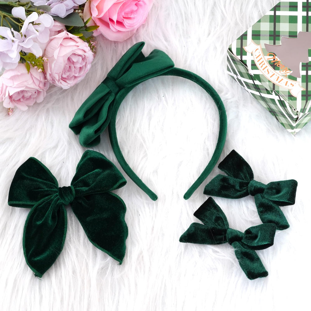 Phnydreg cross bow clip small 2 secures hair with plush velvet charm.