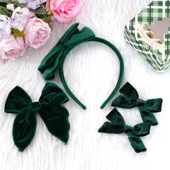 Phnydreg cross bow clip small 2 secures hair with plush velvet charm.