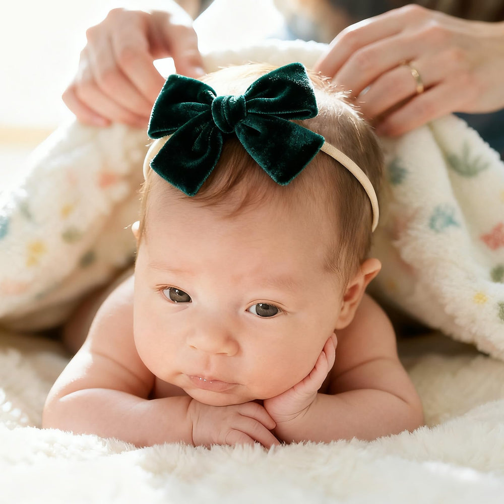phnydreg velvet bow closeup reveals rich texture and craftsmanship