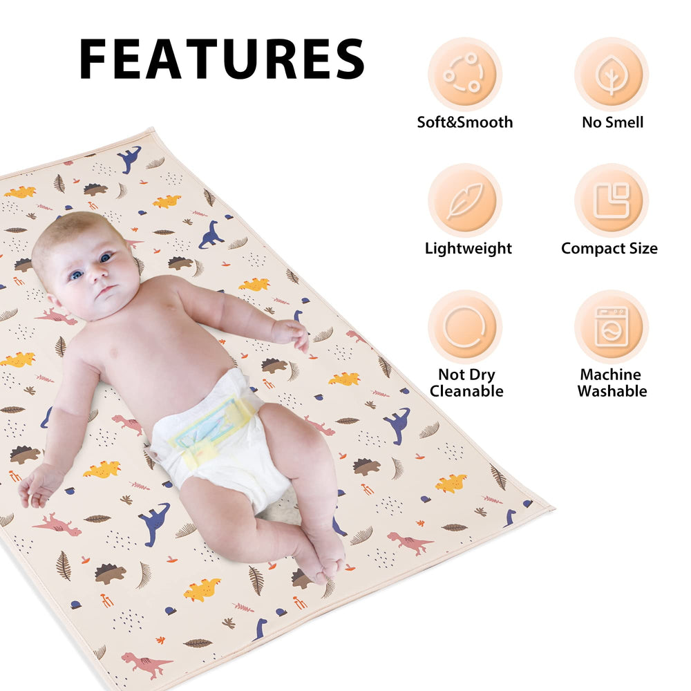 PHOEBUS BABY multipurpose mat for bed or sofa use during diaper changes.