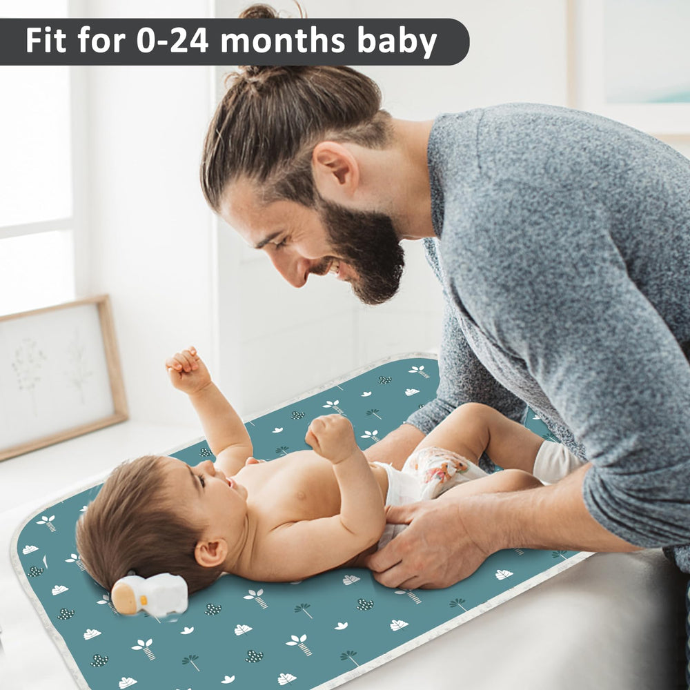 PHOEBUS BABY changing pad with cute-patterns adding fun to diaper changes.