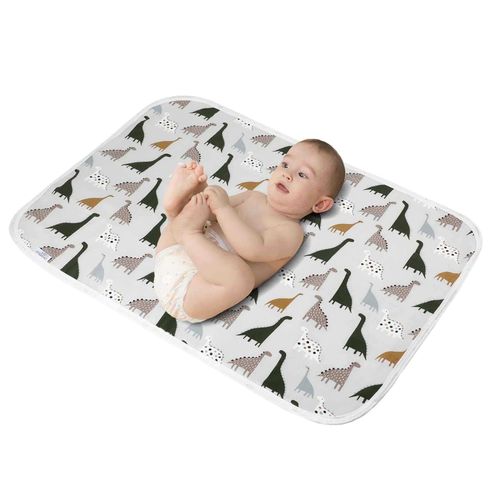 PHOEBUS BABY changing pad with soft cotton surface for gentle diaper changes.