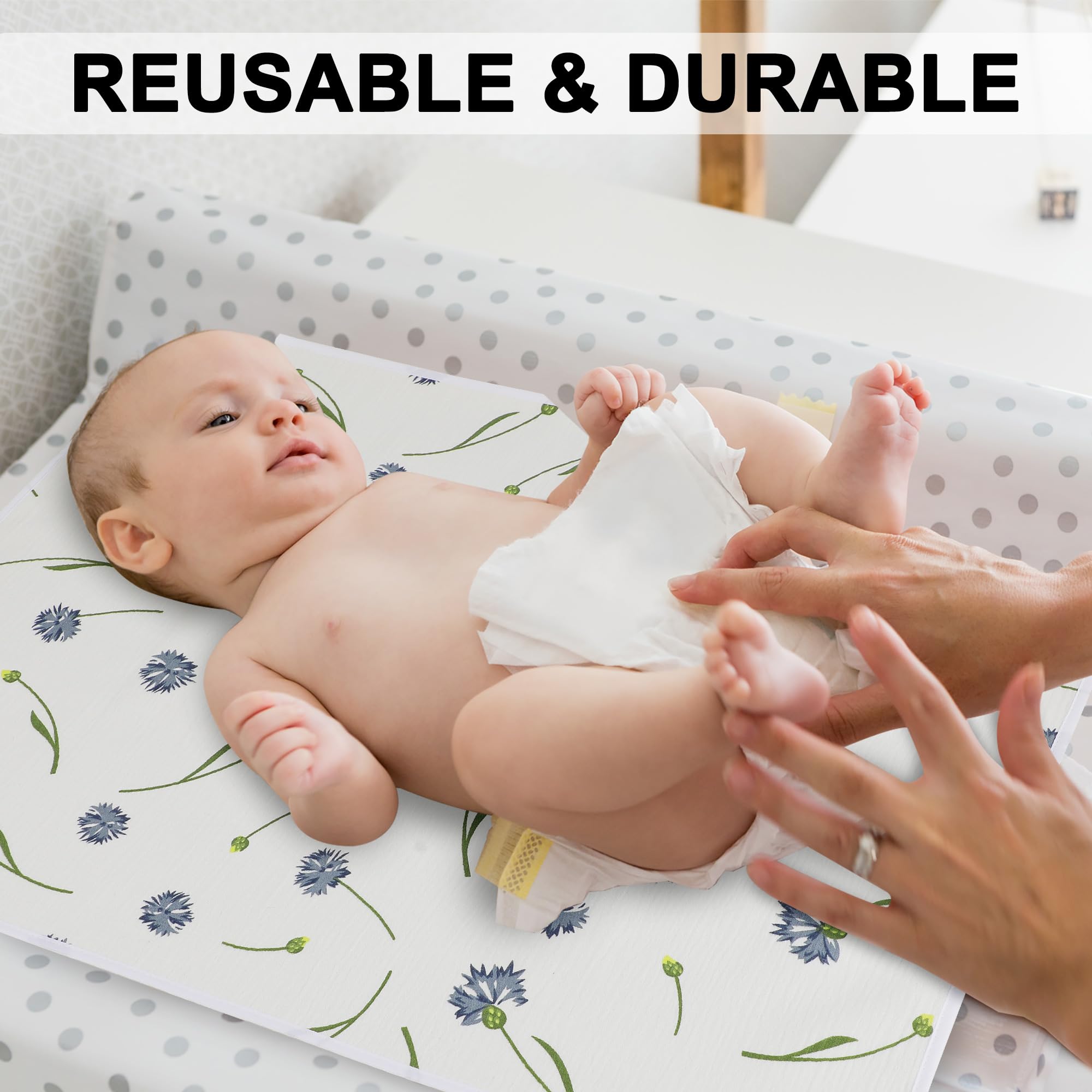 PHOEBUS BABY travel-friendly changing pad supports on-the-go diaper changes.