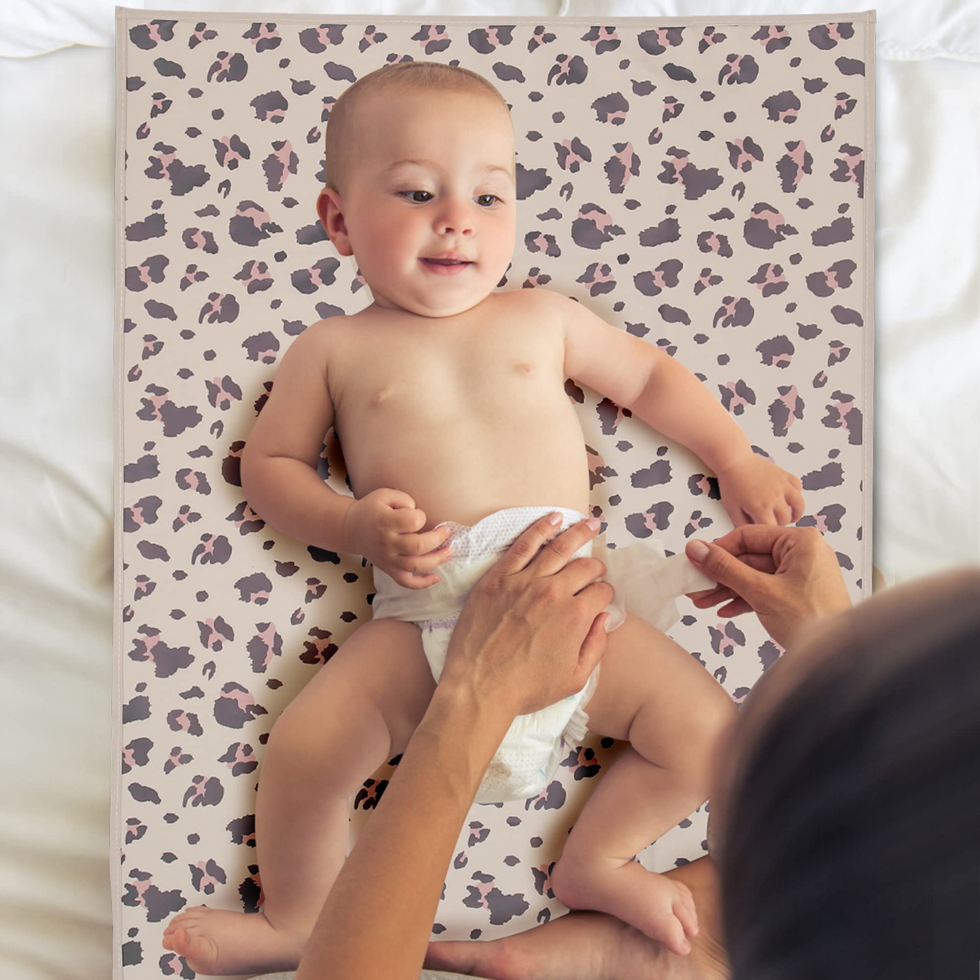 PHOEBUS BABY compact travel mat folded for on-the-go diaper changes