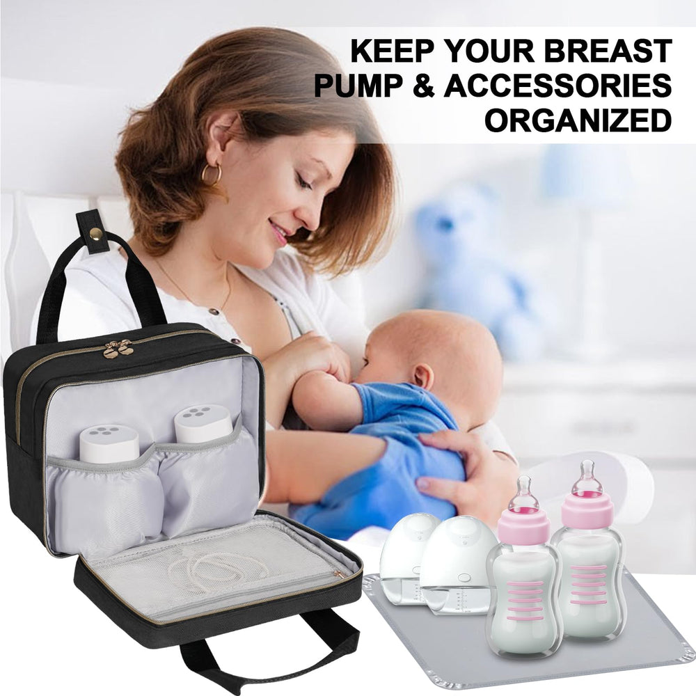 PHOEBUS BABY durable padding protects pumps during travel