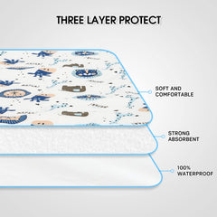 PHOEBUS BABY easy wipe-clean surface for quick cleanup after use.