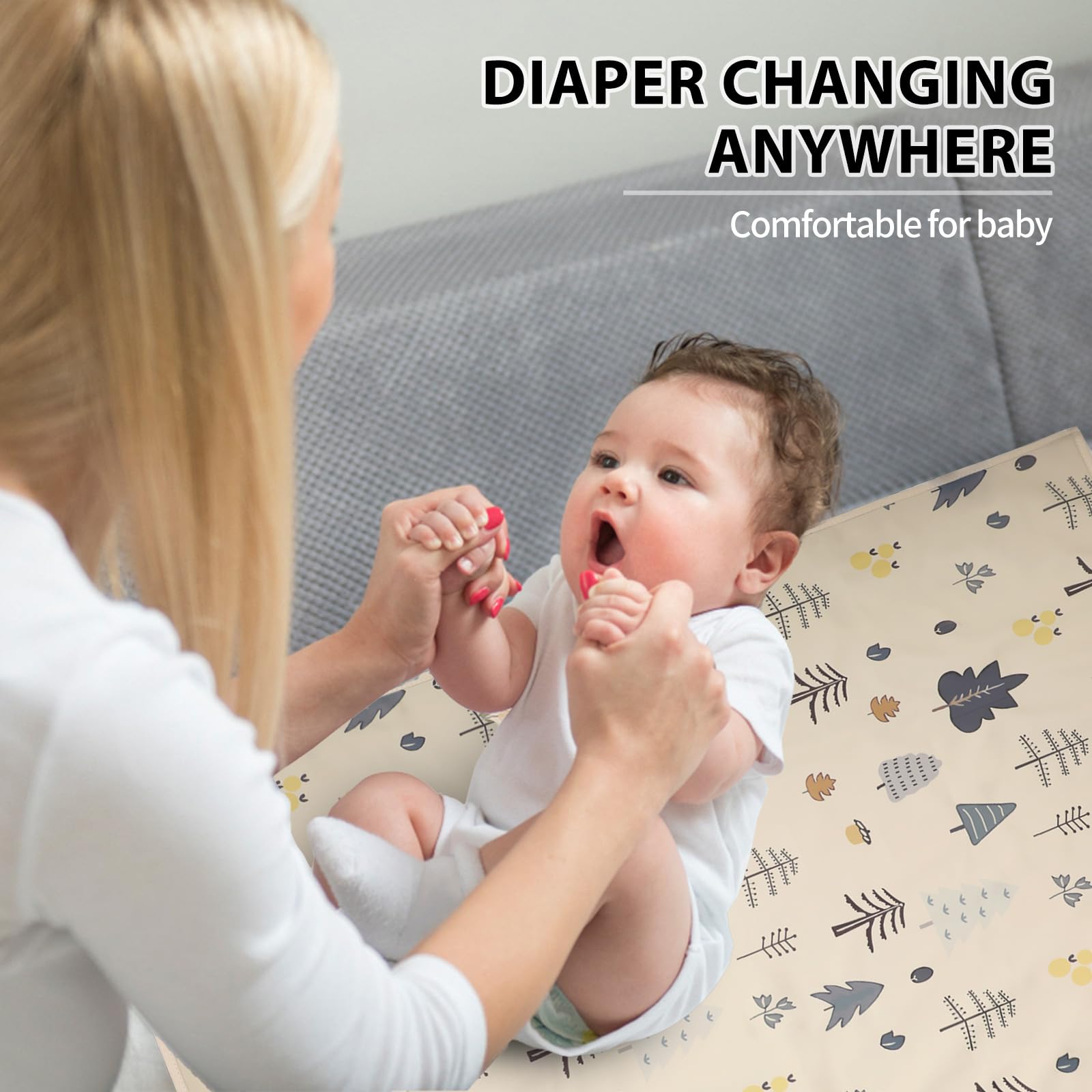 PHOEBUS BABY foldable changing mat for on-the-go parents
