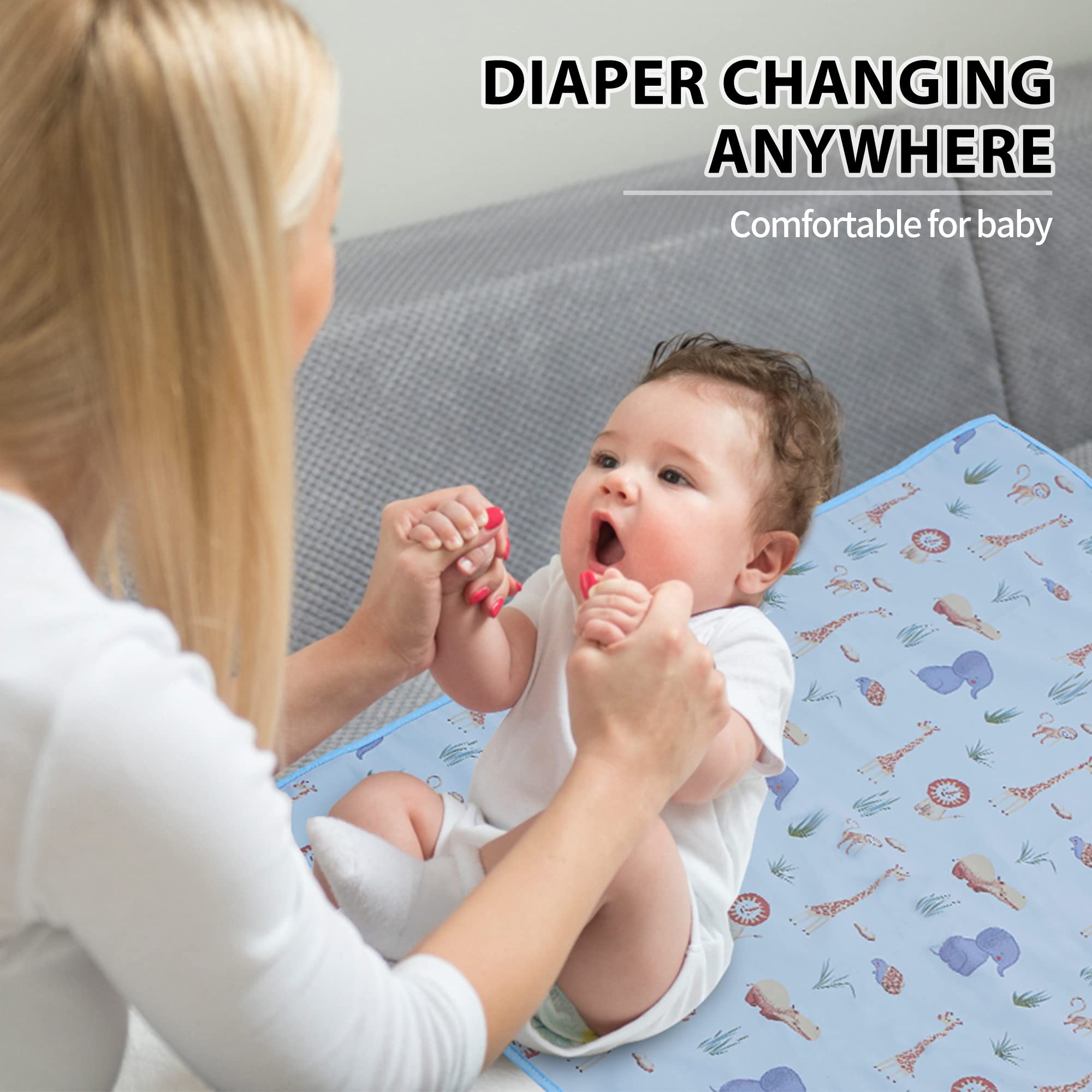 PHOEBUS BABY multipurpose changing mat usable on bed, sofa, stroller.