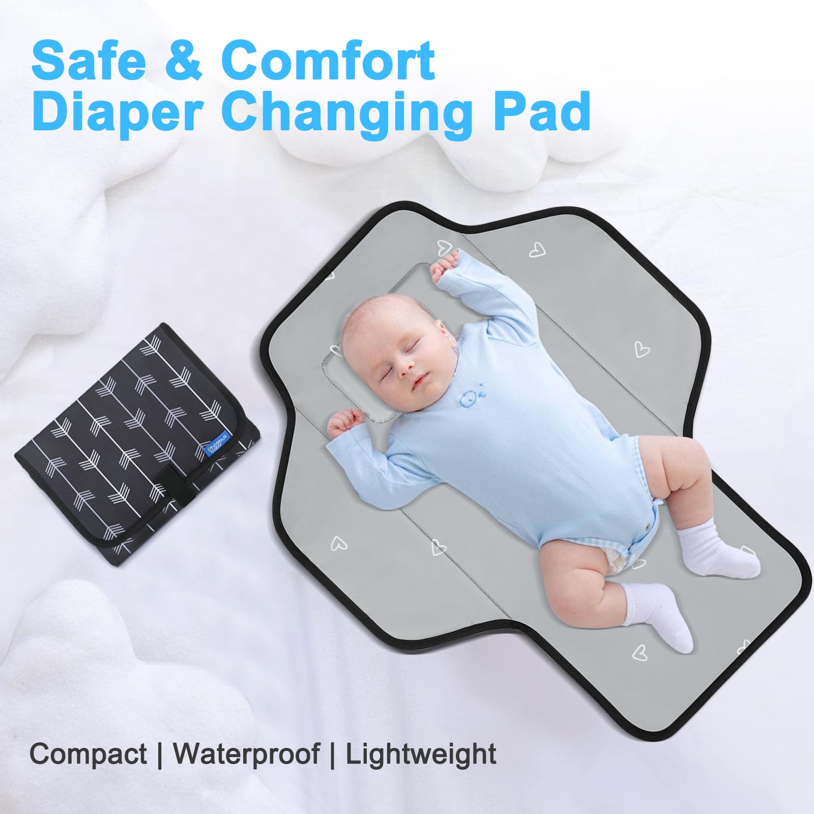 Phoebus Baby on-the-go use for park visits or car trips.