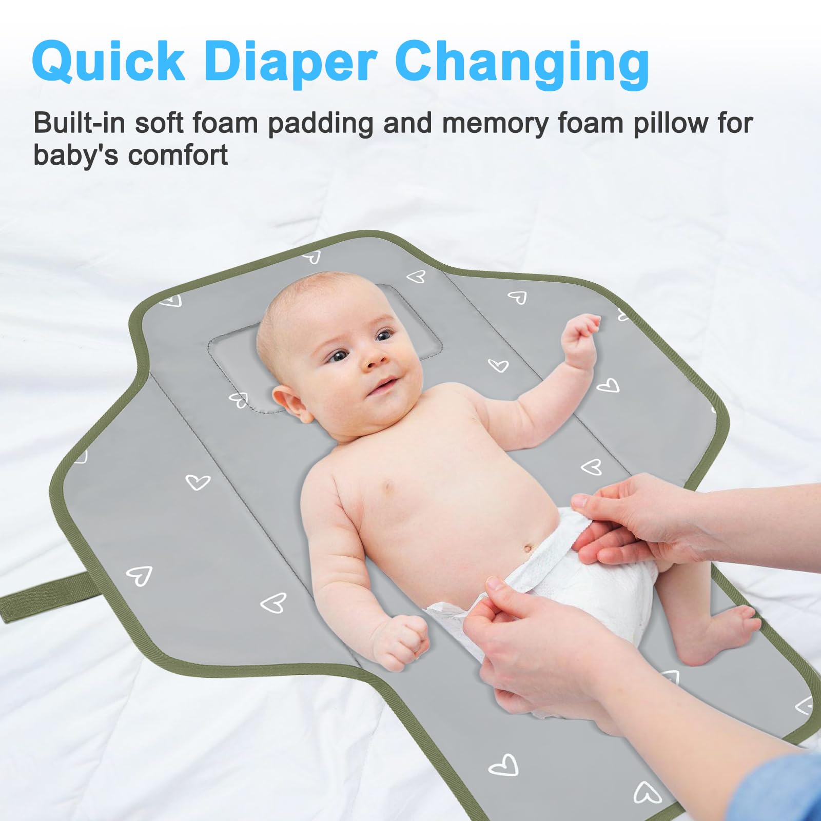 PHOEBUS BABY one-handed open design enables quick setup anywhere.