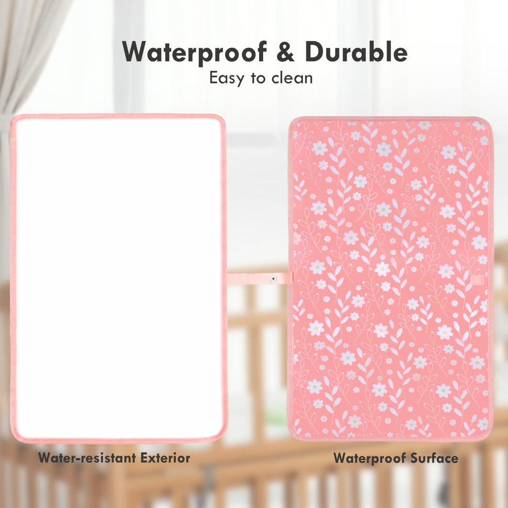 PHOEBUS BABY pink-flowers design suits both boys and girls for gift-ready use