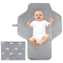 PHOEBUS BABY portable changing pad travel for quick on-the-go diaper changes.