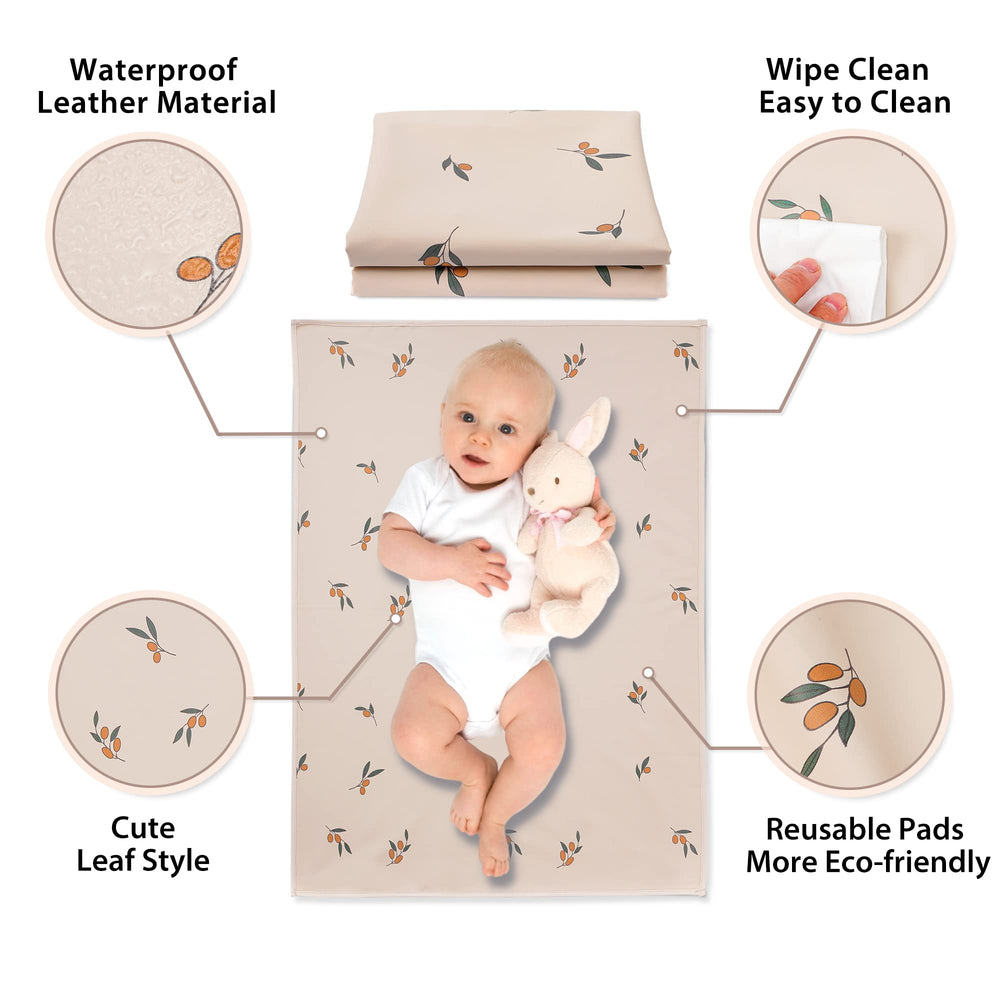 PHOEBUS BABY changing mat Branch placed in diaper bag for on-the-go changes