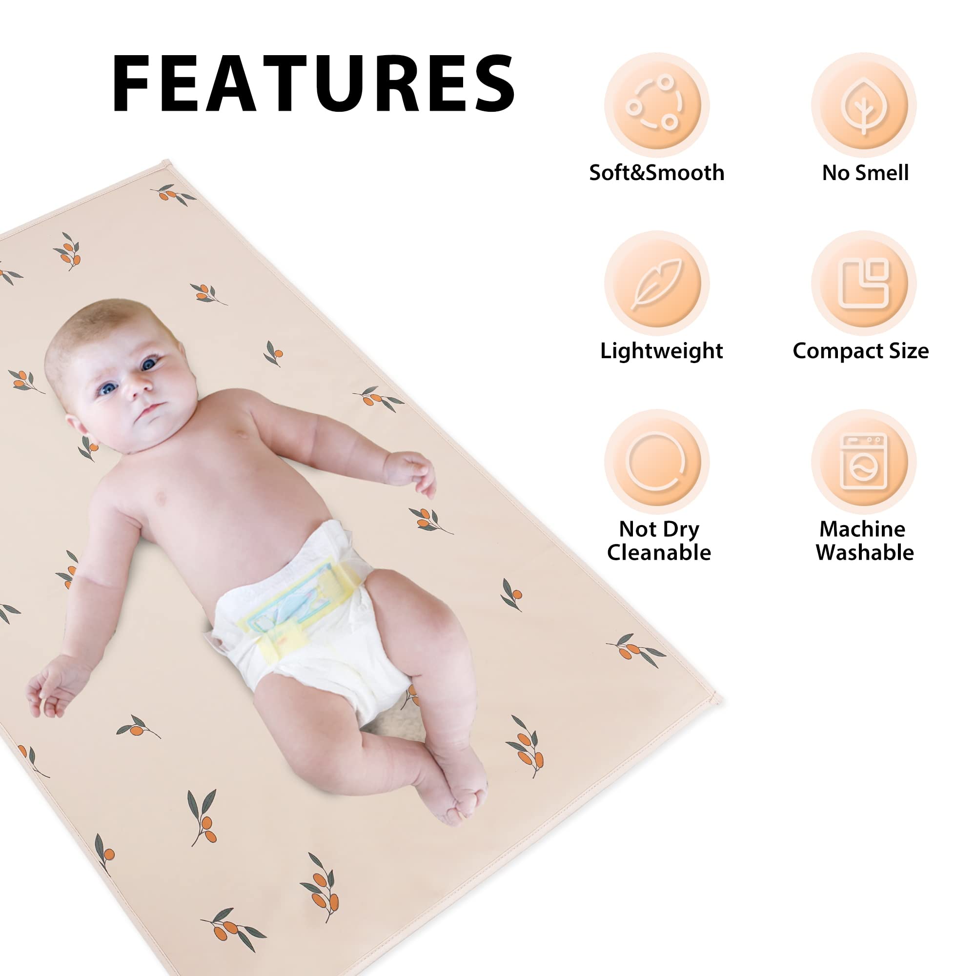 PHOEBUS BABY mat Branch in stroller for quick changes while out