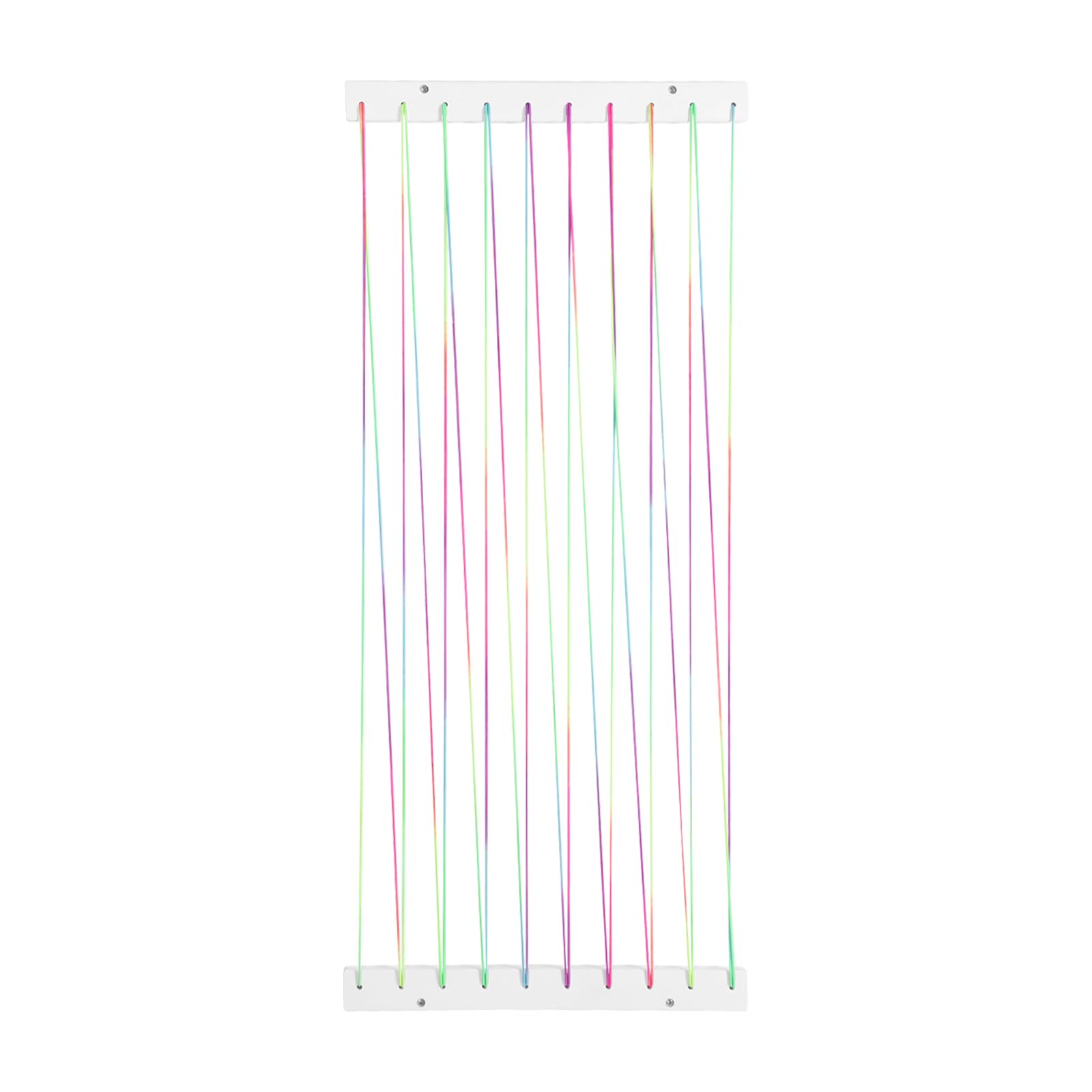 PHOENANCEE two-pack in white complements nursery decor while organizing plushies.