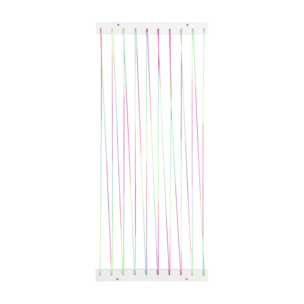 PHOENANCEE two-pack in white complements nursery decor while organizing plushies.