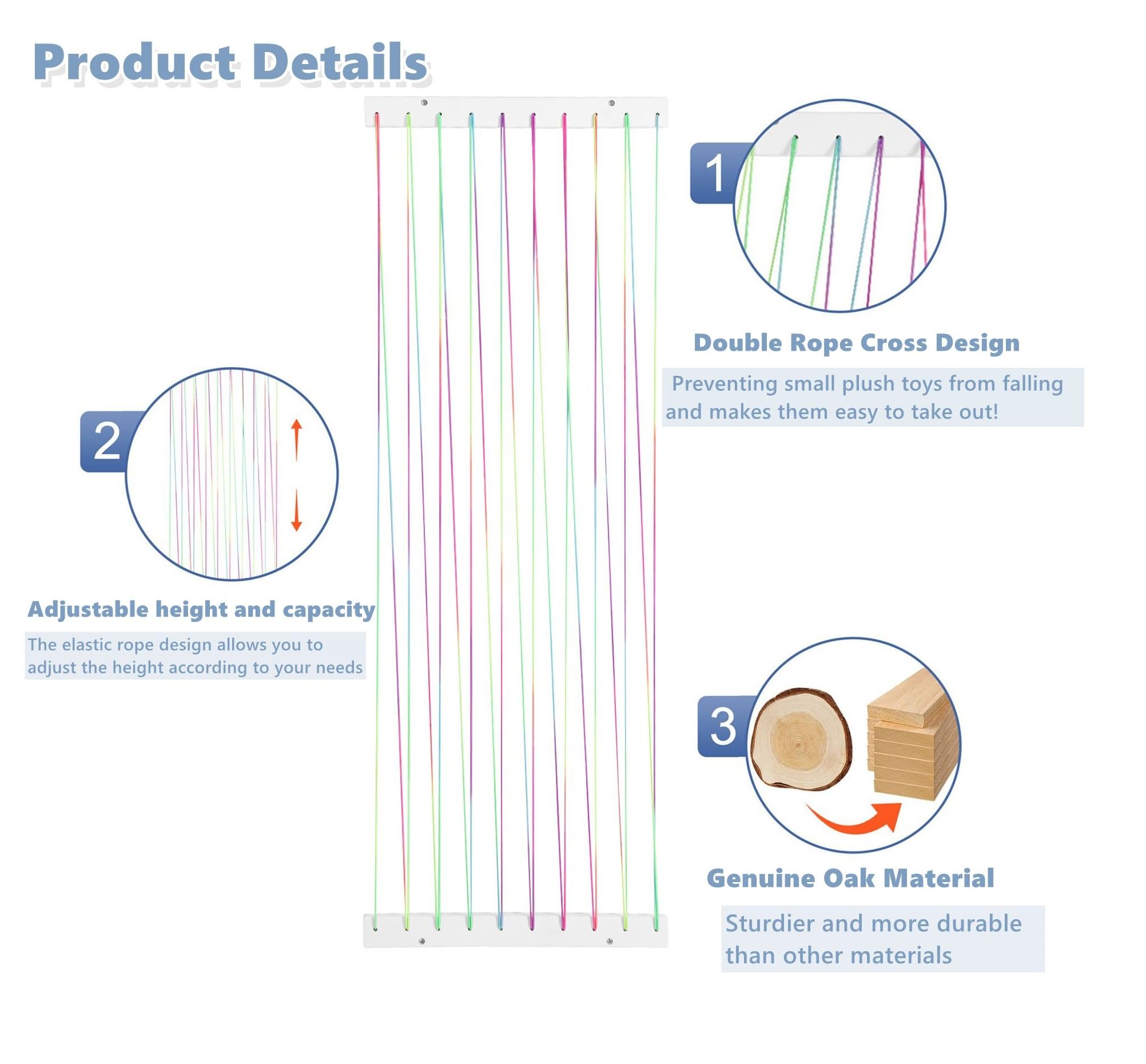 PHOENANCEE wall or door mount enables space-saving setup in bedrooms and nurseries.