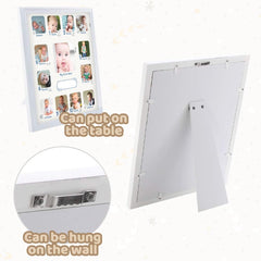 Photo Frame collage 11x13 frame fits desks or walls with timeless style.