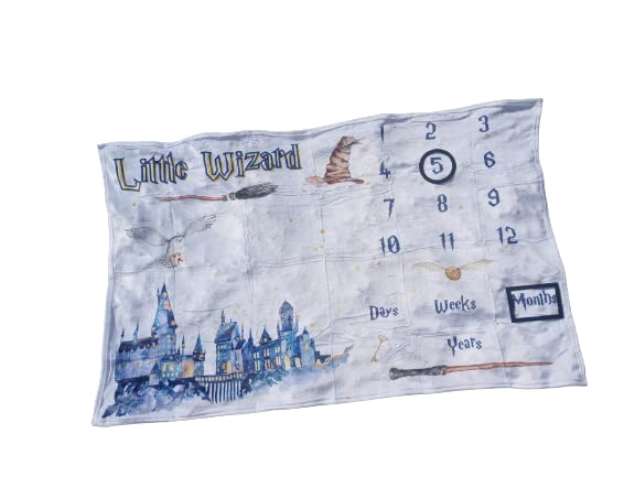 Photography Wizard soft polyester baby blanket with gentle touch for cozy photos.
