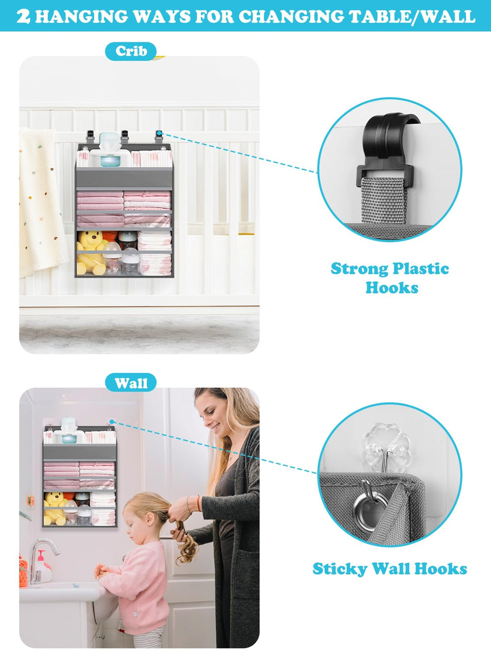 PHOTOONE wall mount holes for versatile hanging options