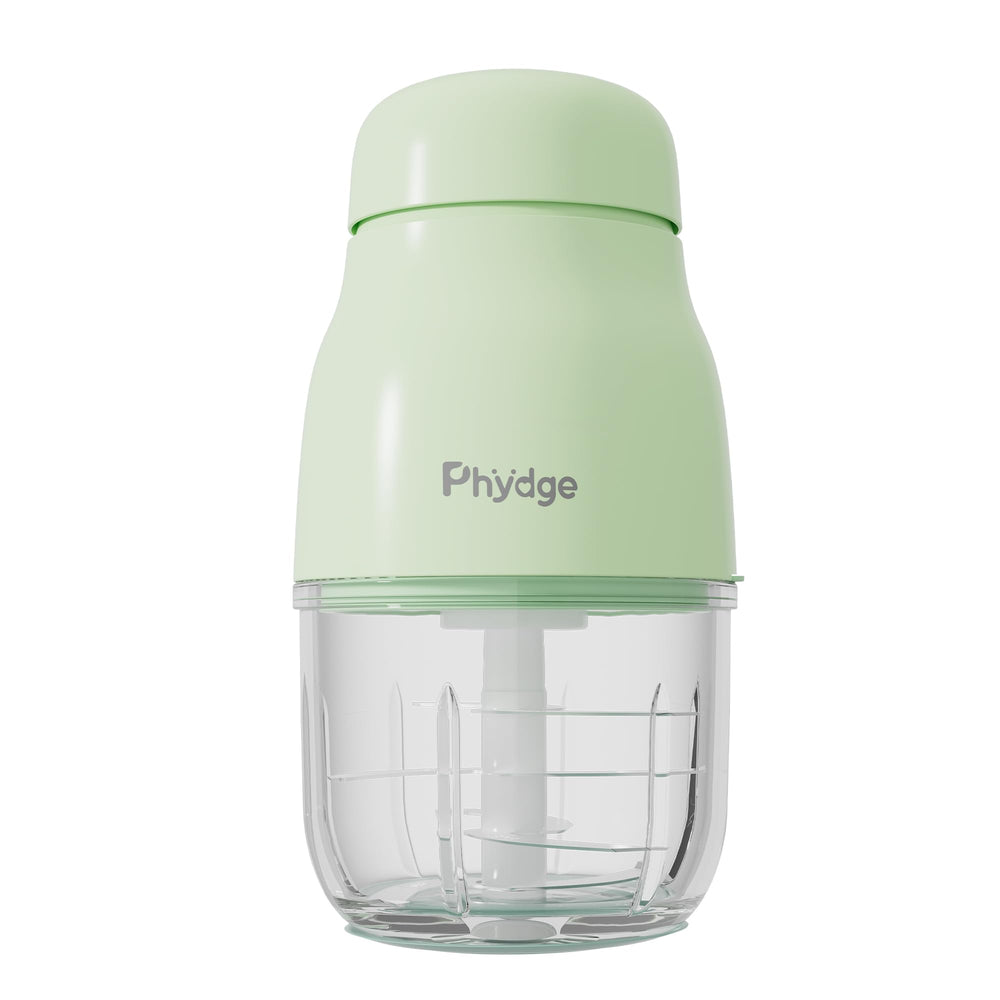 Phydge baby food maker green measurement marks aid portion planning