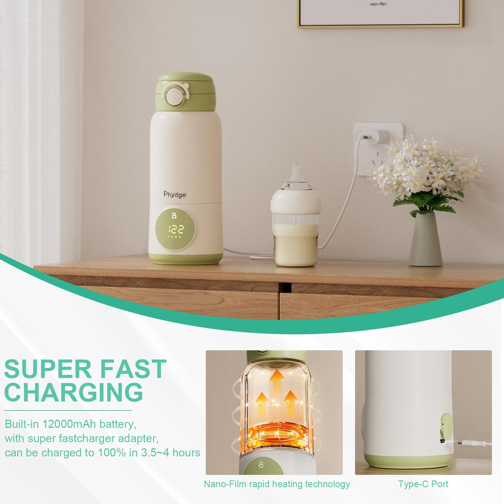 Phydge on-the-go design fits into bags, making travel feeding simpler.